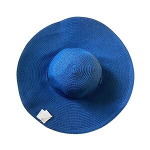 New Shade & Shore Blue Beach Sun Hat One Size